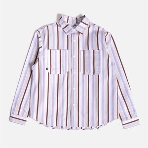 NWT - Nike SB Woven L/S Skate button up - Men’s M